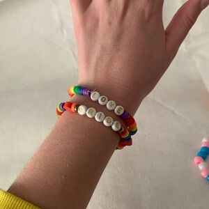 Pride bracelets